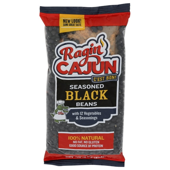 Ragin Cajun Mix Soup Black Bean & Vegetable 16 oz (Pack of 12)