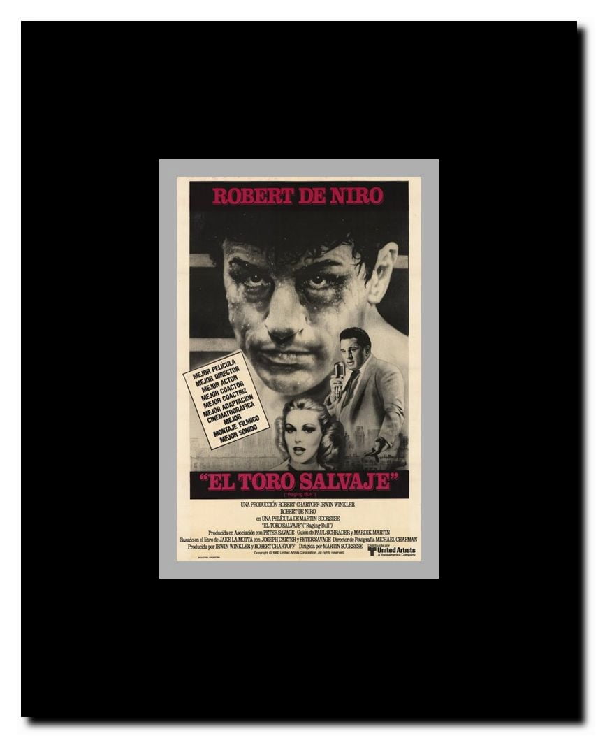 Raging Bull Framed Movie Poster