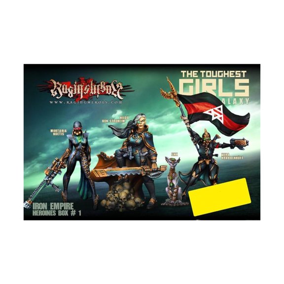 Raging Heroes Heroines Box Iron Empire #1 New