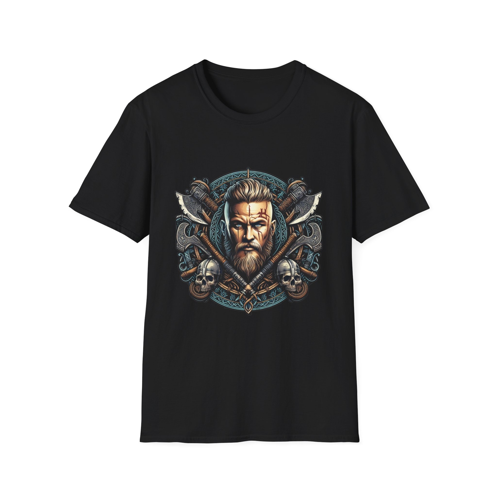 Maglietta Ragnar Lodbrok Donna – Vichingo Valhalla – Cotone Premium Morbido