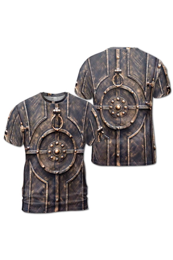 Ragnar Viking Amor Pattern Men's T-shirt S-5XL