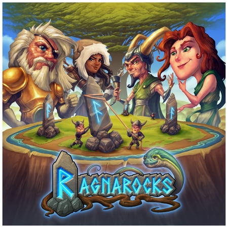 Ragnarocks - 2-Player Area Control Game, Ages 10+, 15-30 Min
