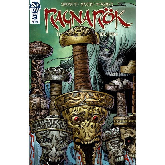 Ragnarok: The Breaking of Helheim #3A VF ; IDW Comic Book