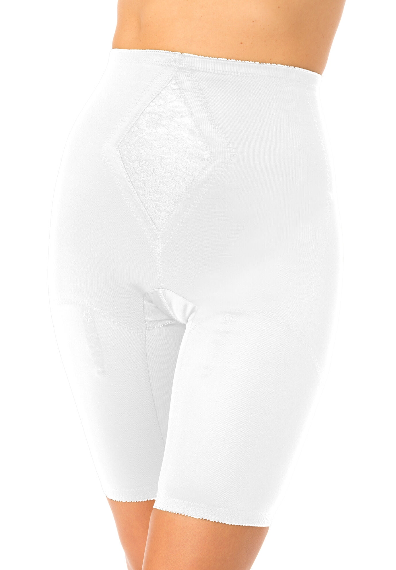 Rago Women's Plus Size Firm Control Thigh Slimmer Body Shaper