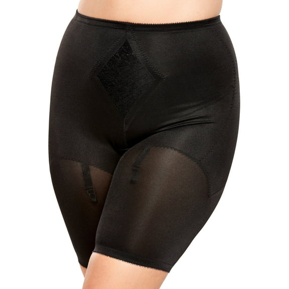 Rago Women's Plus Size Firm Control Thigh Slimmer