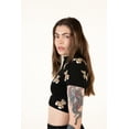 thumbnail image 1 of Ragstock Black Short Sleeve Teddy Bear Sweater, 1 of 4