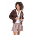 thumbnail image 1 of Brown Slope Fleece Jacket - Women's Cozy Sherpa Outerwear, 1 of 4