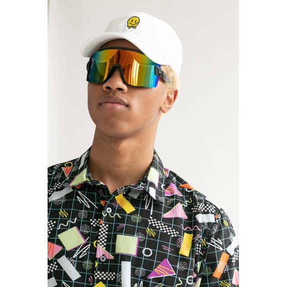 Ragstock Checkered Confetti Button Up Shirt