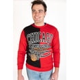 thumbnail image 1 of Colorblock Chicago Basketball Sweatshirt - Graphic Crewneck Pullover, 1 of 4