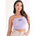 thumbnail image 1 of Ragstock Embroidered Cherub Chain Straps Crop Tank, 1 of 4