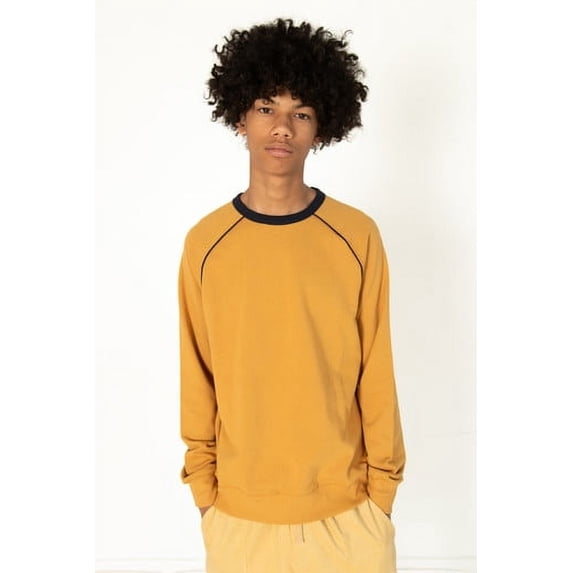 Ragstock Honey Mustard Piping Sweatshirt