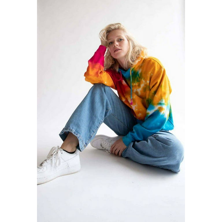 Ragstock tie dye hoodie sale