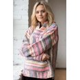 thumbnail image 1 of Ragstock Multicolor Cotton Blend Baja Hoodie, 1 of 4