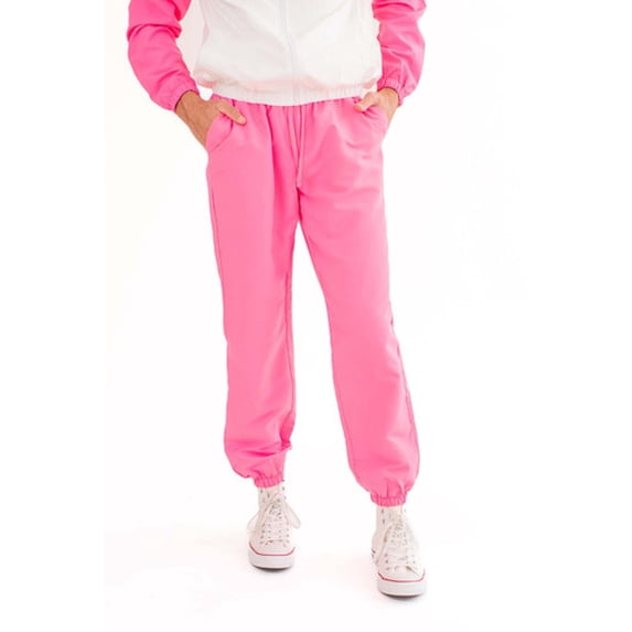 Ragstock Neon Pink Nylon Joggers