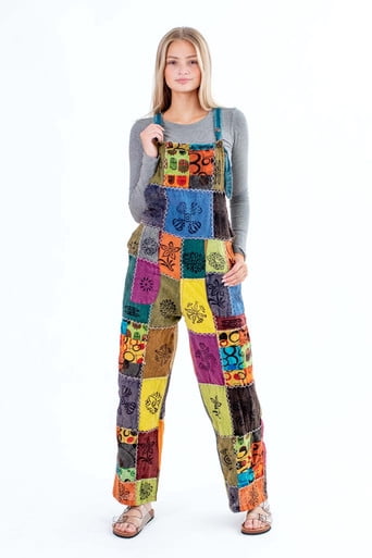 Overall Rag Ragstock Patchwork Overalls - Walmart.com