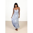 thumbnail image 1 of Ragstock Periwinkle Bandana Patchwork Maxi Dress, 1 of 4