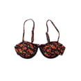 thumbnail image 1 of Ragstock Red Roses Underwire Bikini Top, 1 of 4