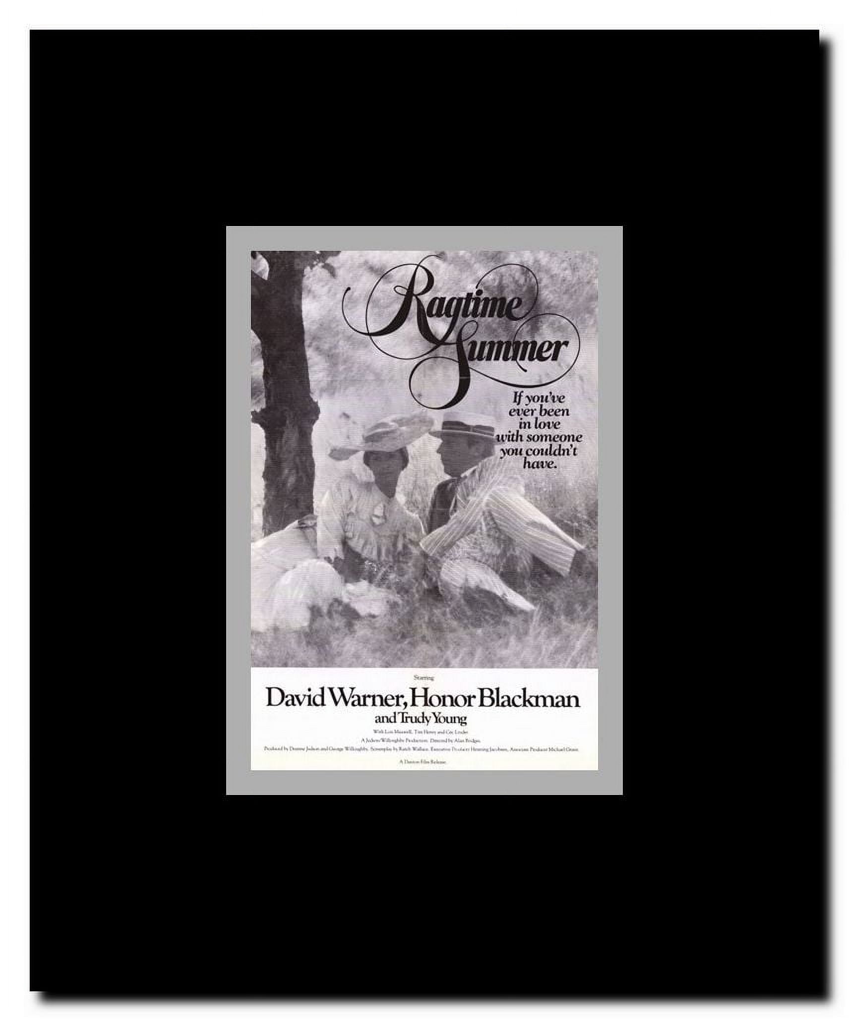 Ragtime Summer Framed Movie Poster
