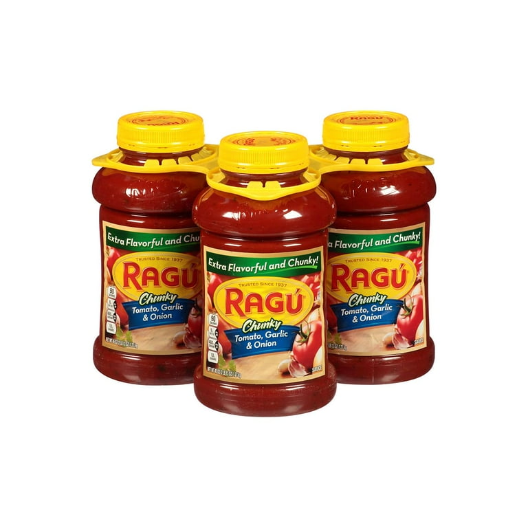 Ragu Chunky Garden Combination Pasta Sauce, Perfect for