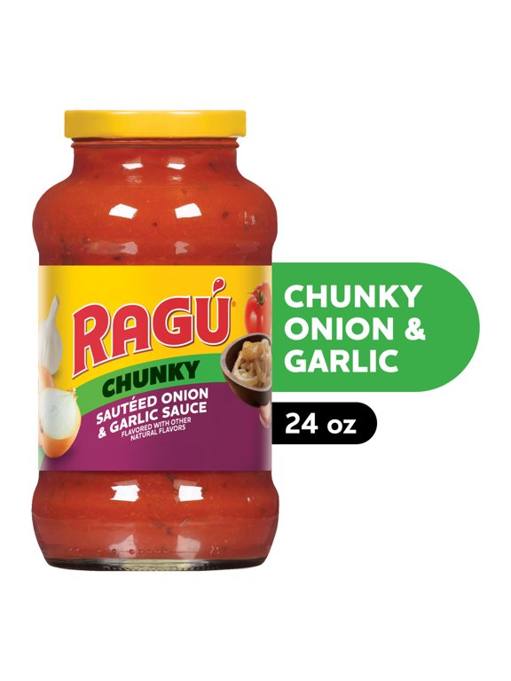U Chunky Sauteed Onion and Garlic Pasta Sauce, 24 oz