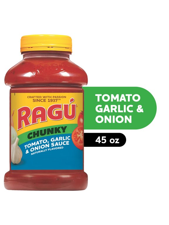 U Chunky Tomato Garlic and Onion Pasta Sauce, 45 oz