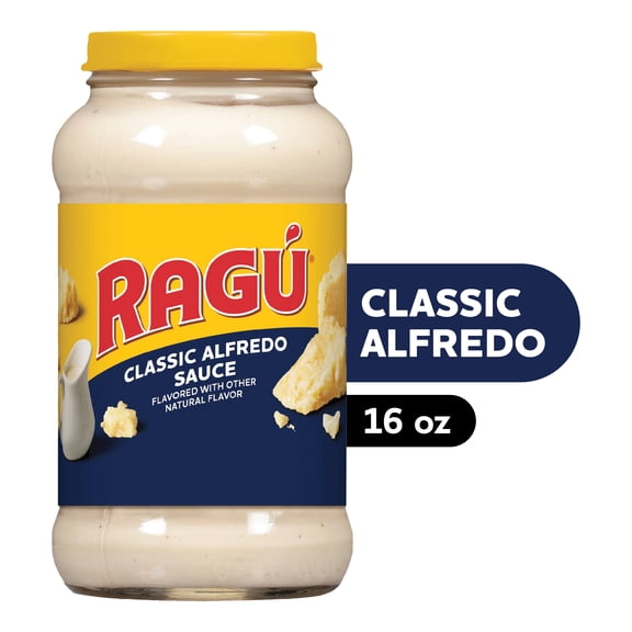 RAGU Classic Alfredo Sauce, 16 oz, White Pasta Sauce