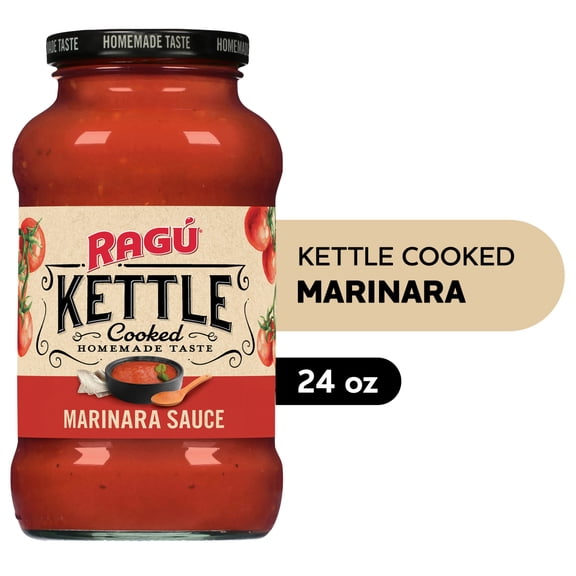 RAGU Kettle Cooked Marinara Pasta Sauce, 24 oz