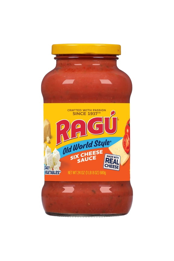 Old World Style Six Cheese Pasta Sauce, 24 oz