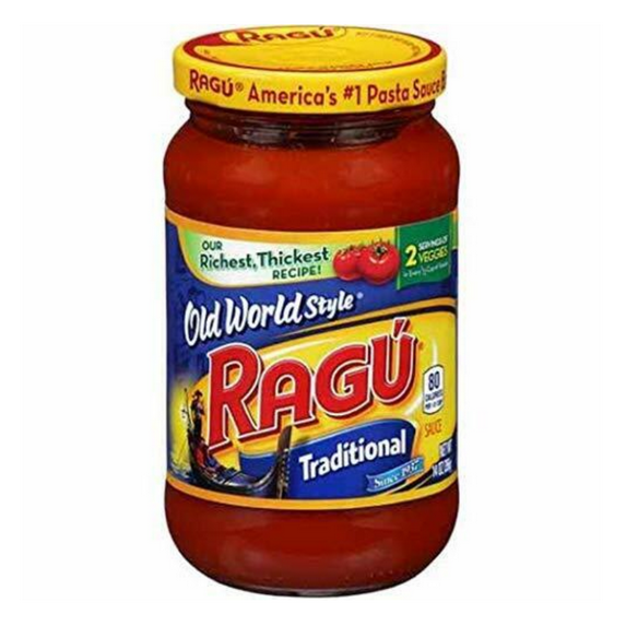 Ragu Old World Style Traditional Pasta Sauce 14 oz Jar