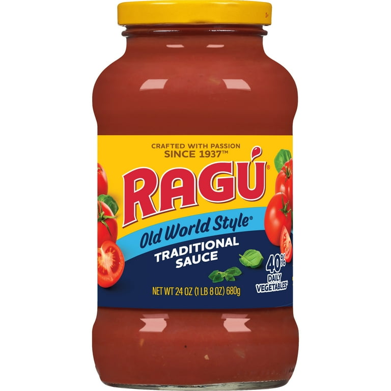 【Ragu】 Ragu Old World Style Traditional Jarred Pasta Sauce with