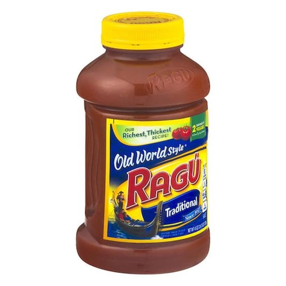 Ragu Old World Style Traditional Pasta Sauce, 45 Ounce -- 12 per Case.