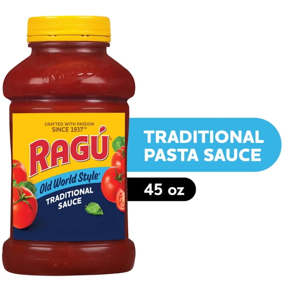 RAGU Old World Style Traditional Pasta Sauce, 45 oz