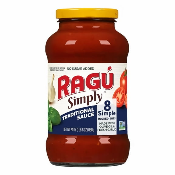 Ragu Rag Simply Traditional Pasta Sauce 24 oz. (Pack of 5)