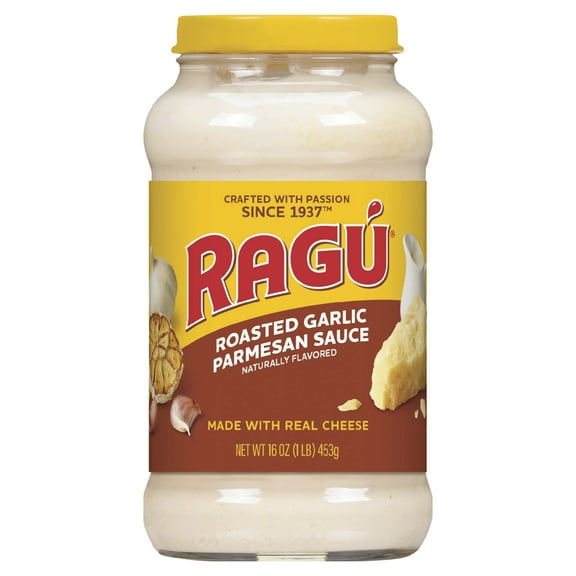 RAGU Roasted Garlic Parmesan Alfredo Pasta Sauce, 16 oz
