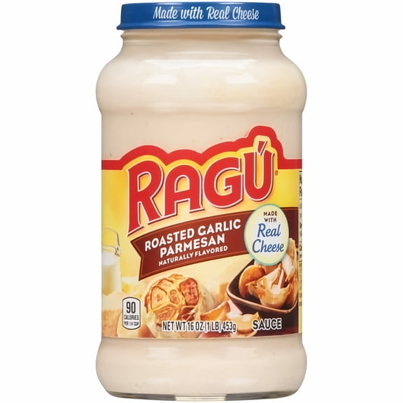 Ragu Roasted Garlic Parmesan Sauce 16 oz (Pack of 4)