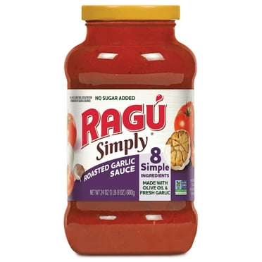 Ragu Simply Roasted Garlic Pasta Sauce, 24 oz