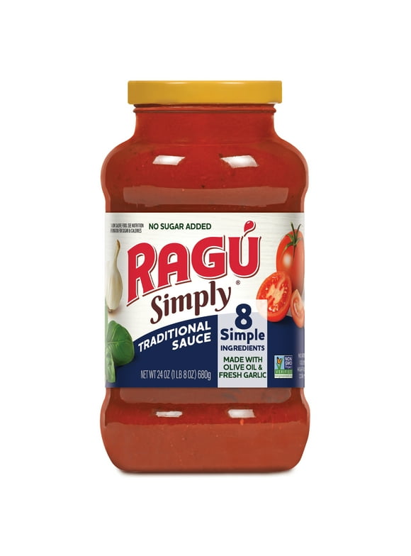 Ragu Simply Traditional Pasta Sauce, 24 oz.