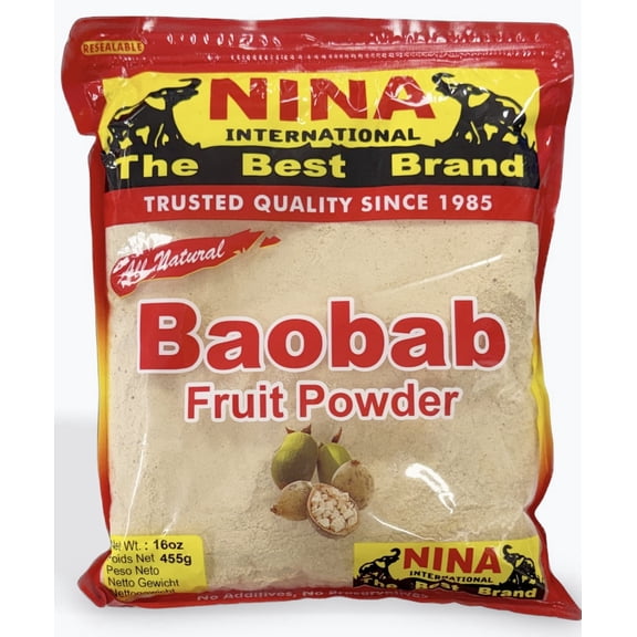 Rahama Market - Baobab Fruit Powder All Natural 16 oz
