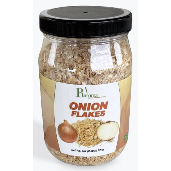 Rahama Onion Flakes Dried 8oz (0.50lb) 227g
