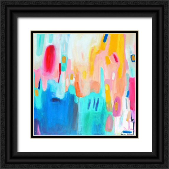 Rahim, Amira 15x15 Black Ornate Wood Framed with Double Matting Museum Art Print Titled - Airport Road