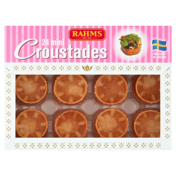 Rahms Mini Croustade Cups 24 cups per pack - Swedish Croustades