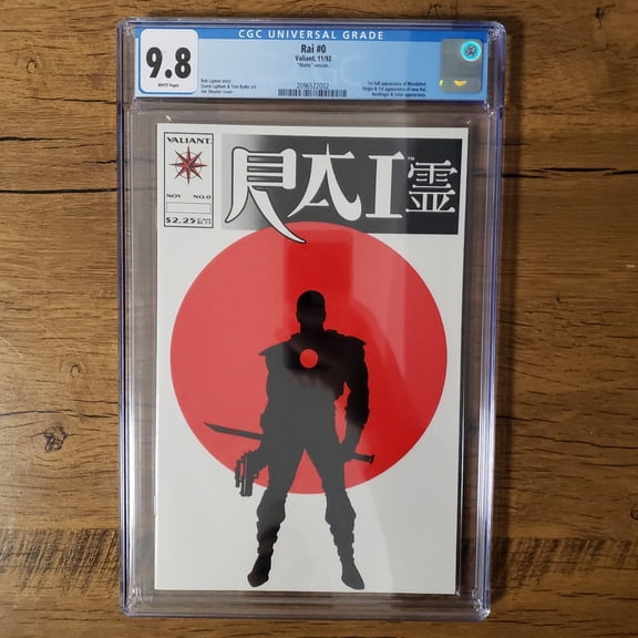 Rai #0 - CGC 9.8 Comic Book