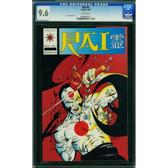 Rai #1 - CGC 9.6 Comic Book