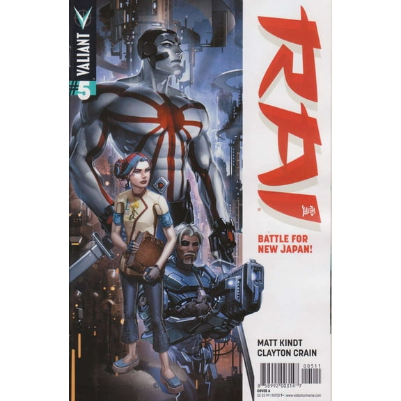 Rai (2nd Series) #5A VF ; Valiant Comic Book