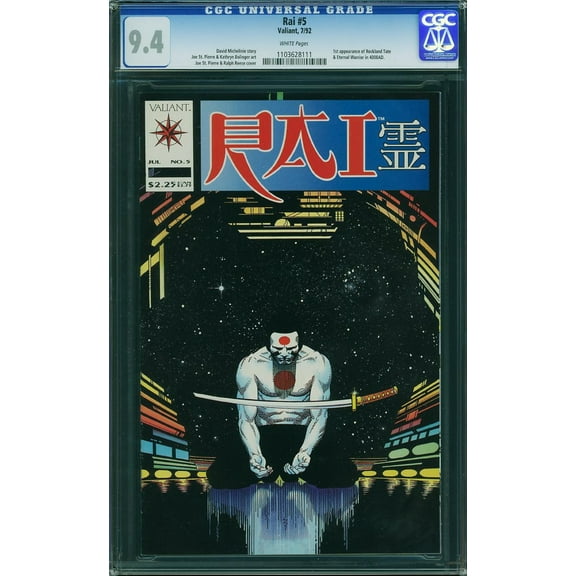 Rai #5 - CGC 9.4 Comic Book