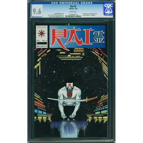 Rai #5 - CGC 9.6 Comic Book
