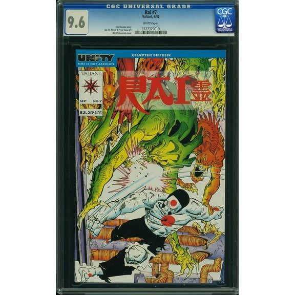 Rai #7 - CGC 9.6 Comic Book