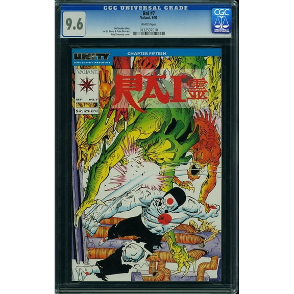 Rai #7 - CGC 9.6 Comic Book
