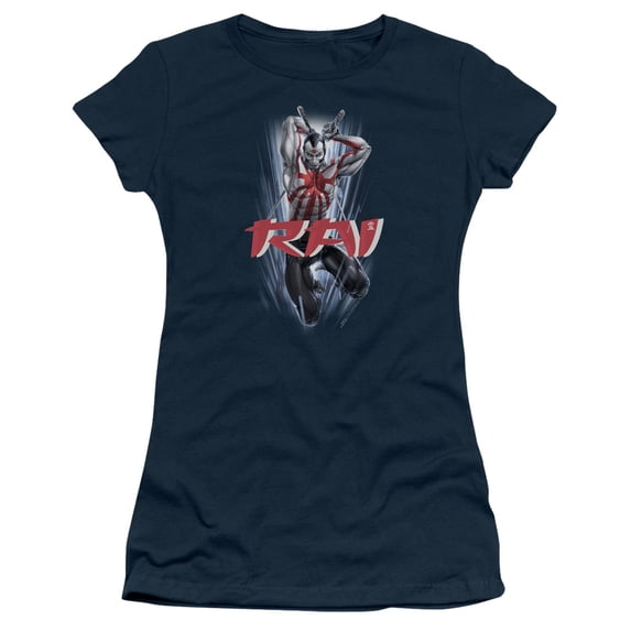 Rai - Leap And Slice - Juniors Teen Girls Cap Sleeve Shirt - Medium