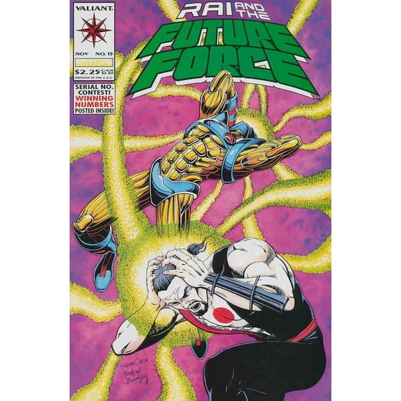 Rai and the Future Force #15 VF ; Valiant Comic Book